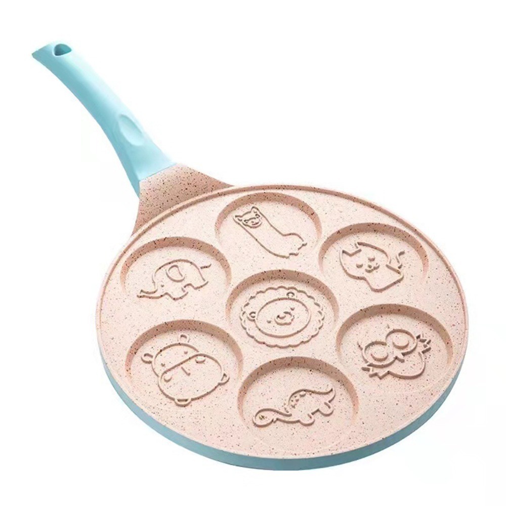 Mini Pancake Griddle - Pembuat Pancake Mini Silikon Paduan Aluminium