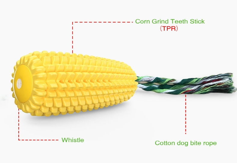 Mainan Anjing Karet Tahan Lama - Corn Dog Stick ulasan dan harga